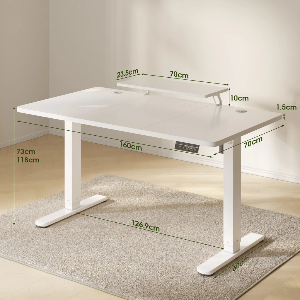 Bureau home office ergonomique – Conçu pour PC fixe