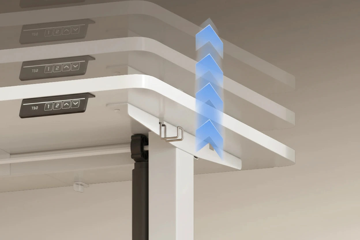 Bureau home office ergonomique – Conçu pour PC fixe