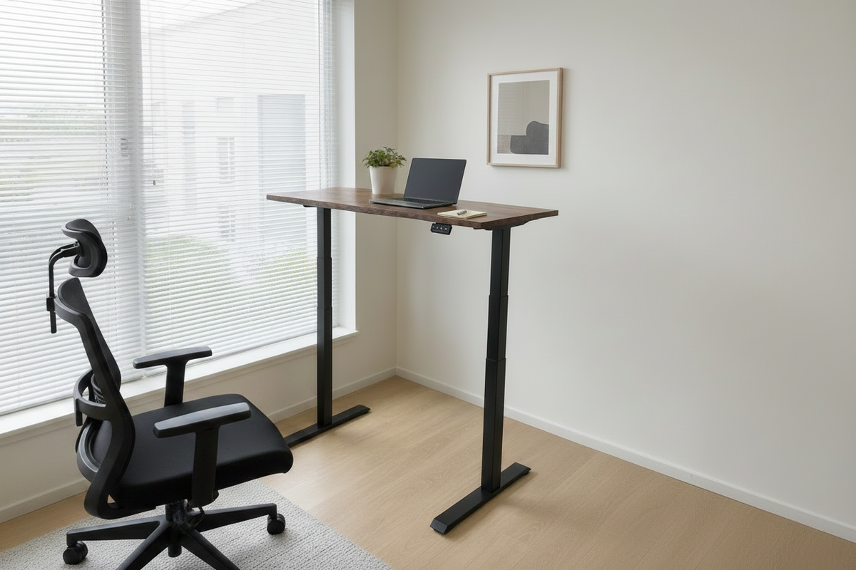 Bureau ergonomique avec chaise ergonomique