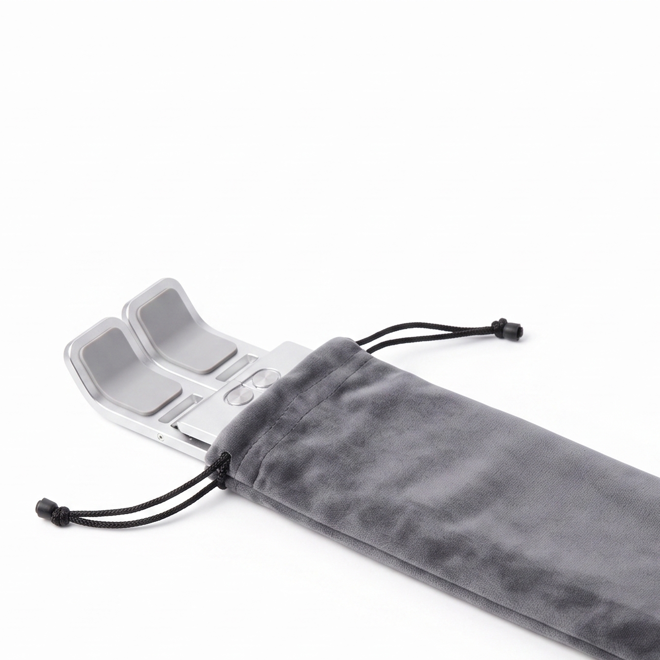 Support Laptop Ergonomique Aluminium – Pliable & Réglable
